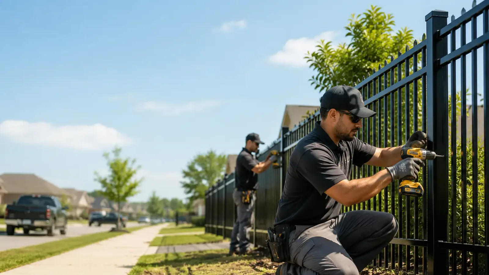 Metal Fence Installation in Cantrall, IL
